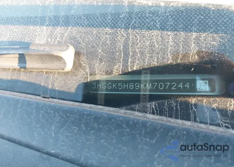 2019 Honda Fit Ex z USA, uszkodzony, nr VIN 3HGGK5H89KM707244